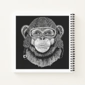 Carnet Motocycliste Chimpanzé (Dos)