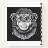 Carnet Motocycliste Chimpanzé (Dos)
