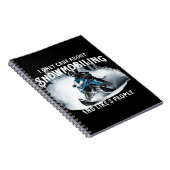 Carnet Motoneige Drôle Motoneige  (Côté Droit)