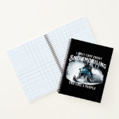 Carnet Motoneige Drôle Motoneige (Intérieur)