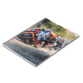 Carnet Motorbikes, High-Speed Cornering Action (Côté gauche)