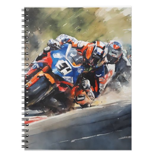 Carnet Motorbikes, High-Speed Cornering Action (Devant)
