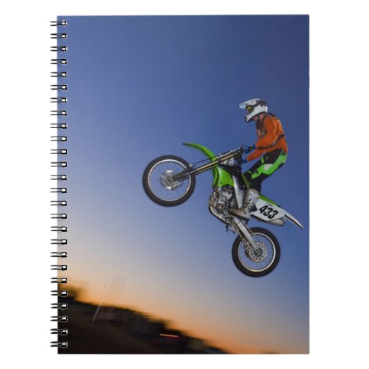 Carnet Motorcross Rider (Devant)