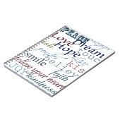 Carnet Mots d'inspiration (Côté gauche)