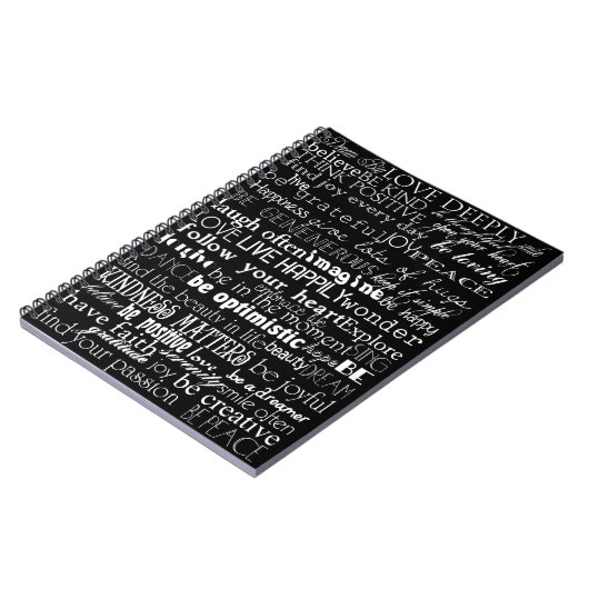 Carnet Mots inspirés (Côté gauche)