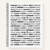 Carnet Mots notés (Devant)