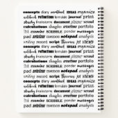 Carnet Mots notés (Dos)