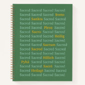 Carnet Mots sacrés (Devant)