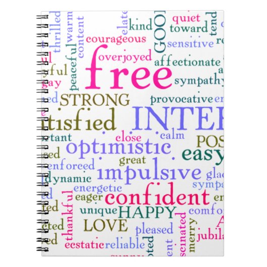 Carnet Mots stimulants (Devant)