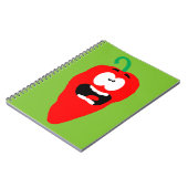 Carnet Mouche Red Hot Chili (Côté gauche)
