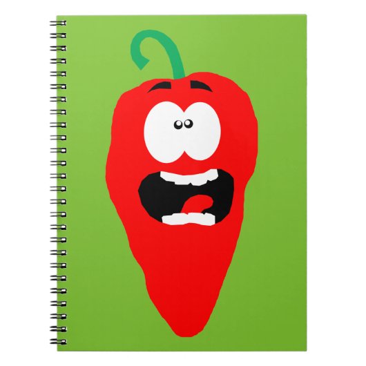 Carnet Mouche Red Hot Chili (Devant)