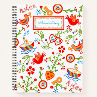 Carnet Mouchoirs d'amour de Valentine