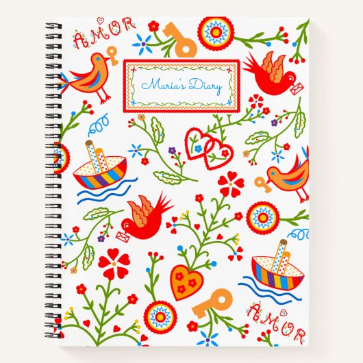 Carnet Mouchoirs d'amour de Valentine (Devant)