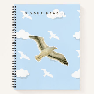 Carnet Mouette dans les Nuages