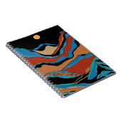 Carnet Mountains Geometric  (Côté Droit)