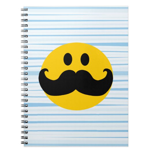 Carnet Moustache (Devant)