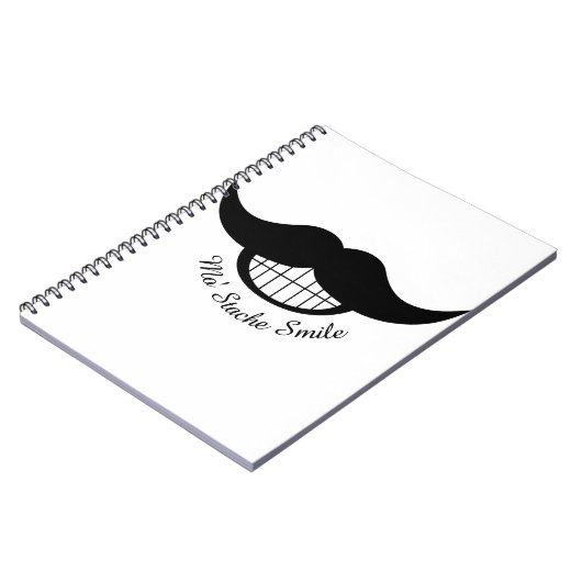 Carnet Moustache (Côté gauche)