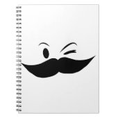 Carnet Moustache Kinky (Devant)