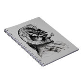 Carnet Mouton Bighorn En Costume (Côté Droit)