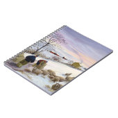 Carnet Moutons de alimentation en hiver (Côté gauche)