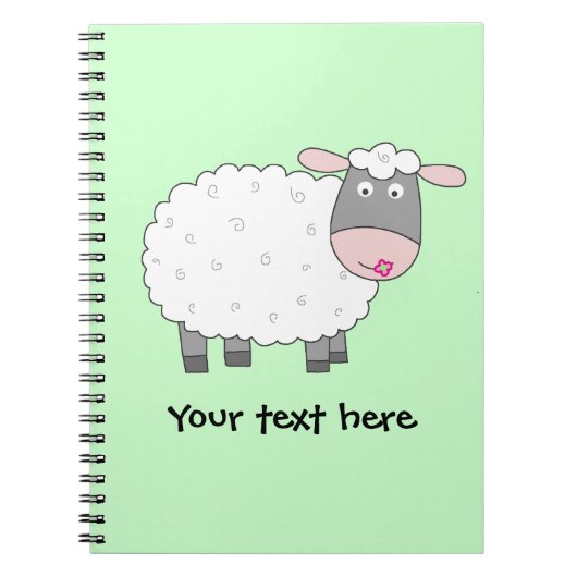 Carnet Moutons de marguerite (Devant)