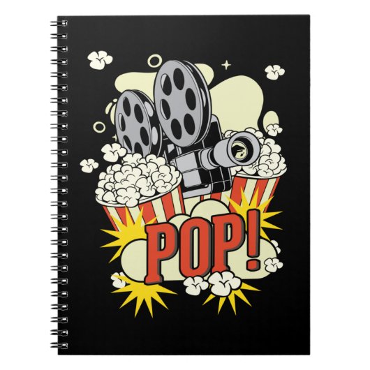 Carnet Movie Popcorn Lover (Devant)