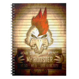 Carnet Mr Rooster Vintage Notitieboek