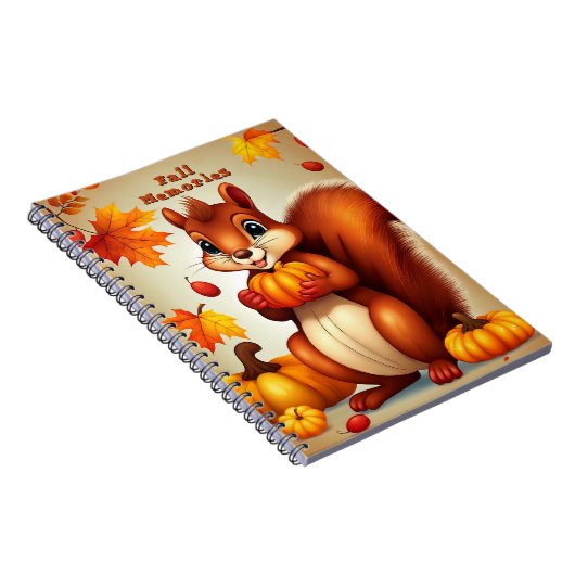 Carnet Mr. Squirrel Notebook (Côté Droit)