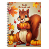 Carnet Mr. Squirrel Notebook (Devant)