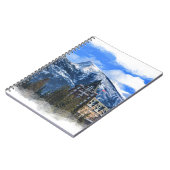 Carnet Mt Rundle and Famous Hotel, Banff, Alb., Canada (Côté gauche)