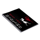 Carnet Muay Thai Boxing Arts martiaux (Côté Droit)