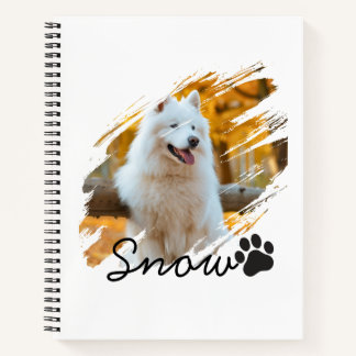 Carnet Mug personnalisé avec photo et nom d'animal de com