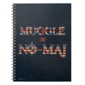 CARNET MUGGLE™ = NO-MAJ™ (Devant)
