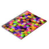 Carnet Multi-Colored Bokeh Lights (Côté gauche)