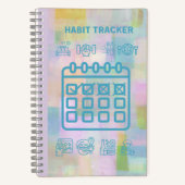CARNET MULTI-COLORED HABIT TRACKER (Recto)