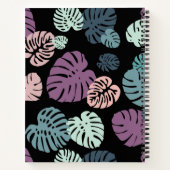 Carnet Multicolor Feuilles tropicaux 5 (Dos)