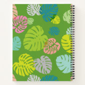 Carnet Multicolor Feuilles tropicaux 8 (Dos)