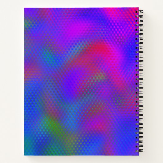 Carnet Multicolor Madness Spiral Notebook (Dos)
