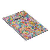 Carnet Multicolor Sakura flower (Côté Droit)