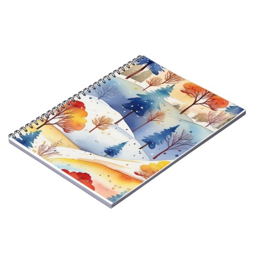 Carnet Multicolor vague de mer (Côté gauche)