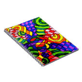 Carnet multicolore amusant (Côté Droit)