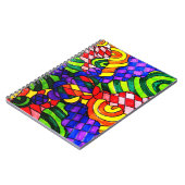 Carnet multicolore amusant (Côté gauche)