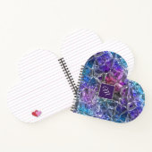 Carnet multicolore Crystal Heart (Intérieur)