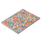 Carnet Multicolore Paisley Imprimer Motif Batik (Côté gauche)
