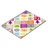 Carnet Multicolored christmas (Côté gauche)