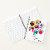 Carnet Multiphoto Collage JUSTE APRÈS VOTRE Nom Personnal (Intérieur)