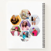 Carnet Multiphoto Collage JUSTE APRÈS VOTRE Nom Personnal (Dos)