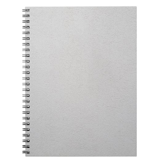 Carnet Mur blanc à texture plâtre (Devant)