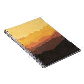 Carnet Mur bohème, montagne pastel. (Côté Droit)
