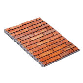 Carnet Mur brique orange brique mur (Côté Droit)